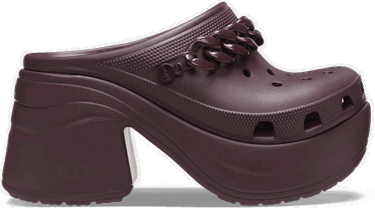 Sneakers och skor Crocs Siren Chain Clogs Bourgogne | 209018-6WD, 0