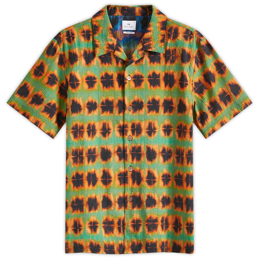 Skjorta Paul Smith Paul Smith Dyed Vacation Shirt Flerfärgad | M2R-695U-N22104-38