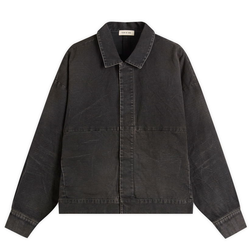 Jacka Fear of God Canvas Utility Jacket, Size Medium Svart | FG25FW42-423CNV-020