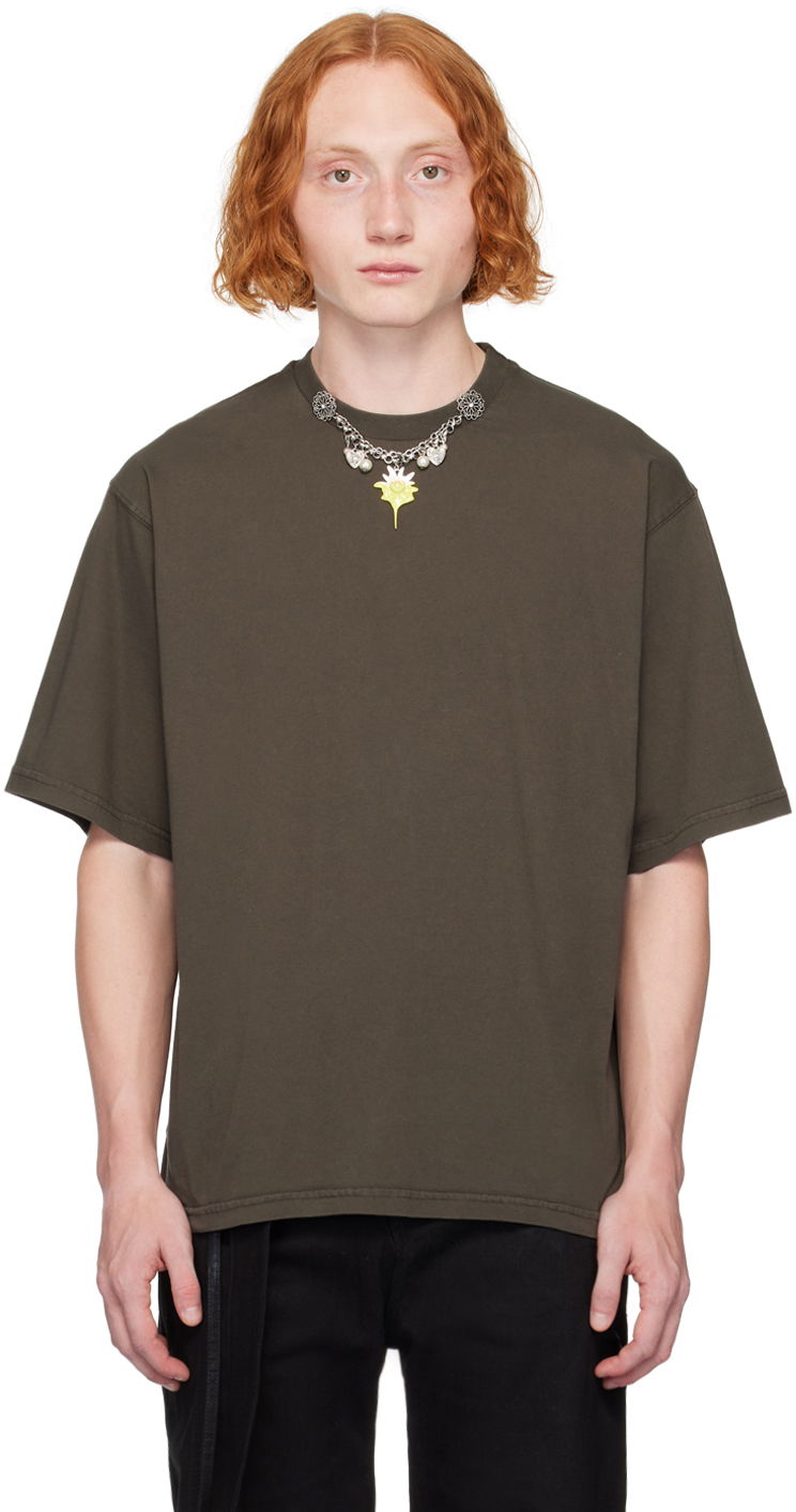 T-shirt Ottolinger Ottolinger Charm T-Shirt Grön | 1150102521
