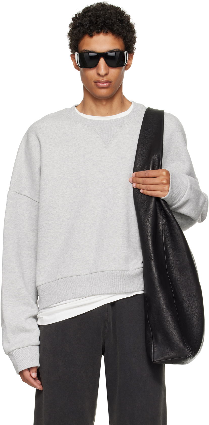 Sweatshirt Entire Studios Entire Studios Box Crew Sweatshirt Grå | ES2126SI