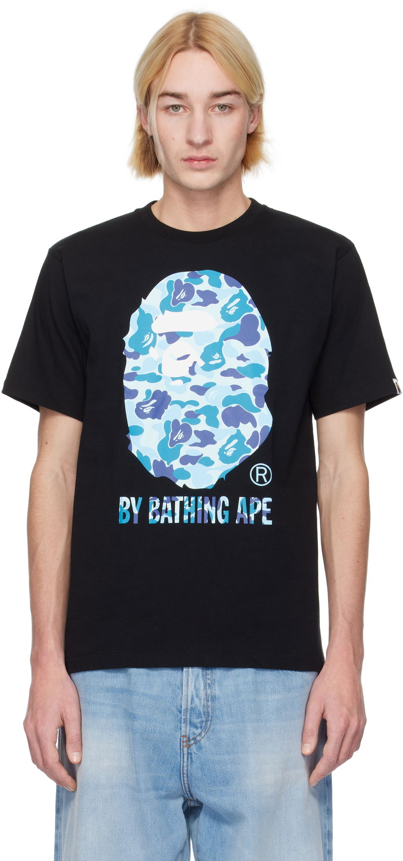 T-shirt BAPE ABC Camo 'By Bathing Ape' T-Shirt Svart | 001TEK801006M