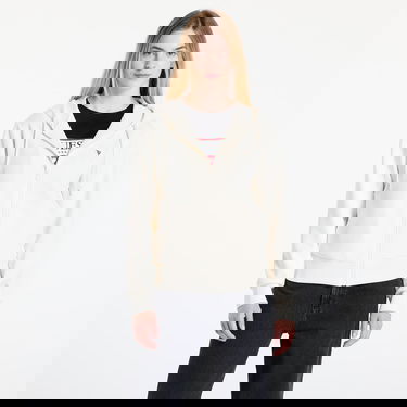 Sweatshirt GUESS GUESS Olympe Full Zip Hoodie Vit | V4YQ06KCAY2-G6K5, 0