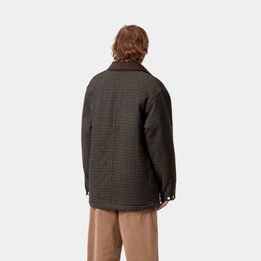 Rockar Carhartt WIP Lowis Chore Coat Houndstooth Flerfärgad | I035344_9, 1