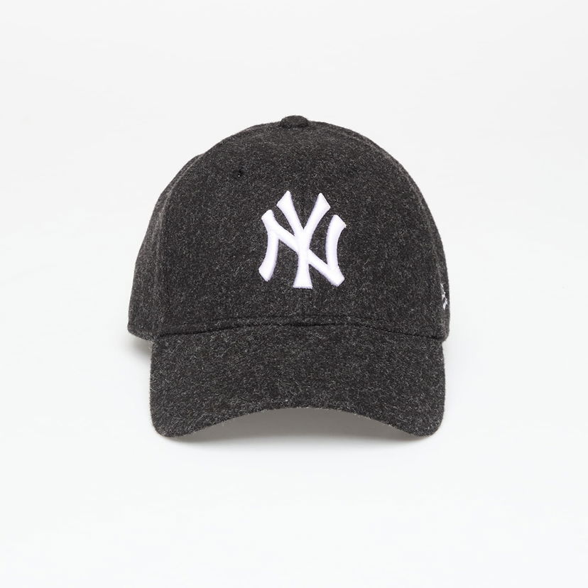 Keps New Era New York Yankees MLB Melton Wool 9FORTY Adjustable Cap Grå | 60758970