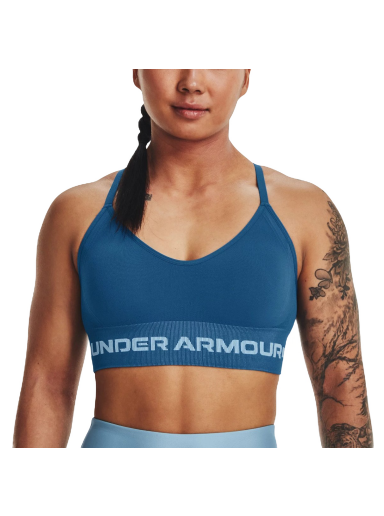 Behå Under Armour Seamless Low Long Bra Mörkblå | 1357719-426