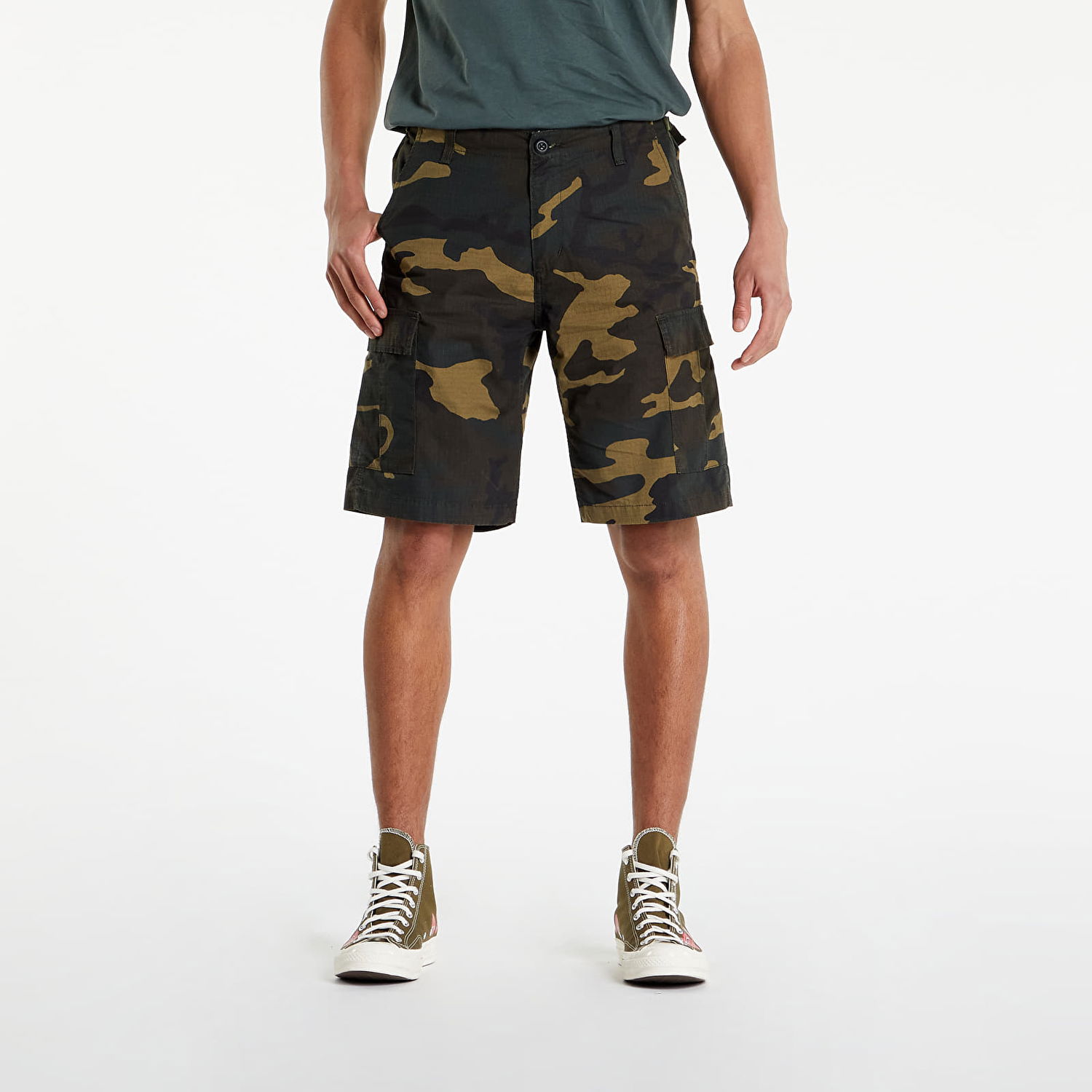 Shorts Carhartt WIP Aviation Short Camo Flerfärgad | I009758.64002, 1