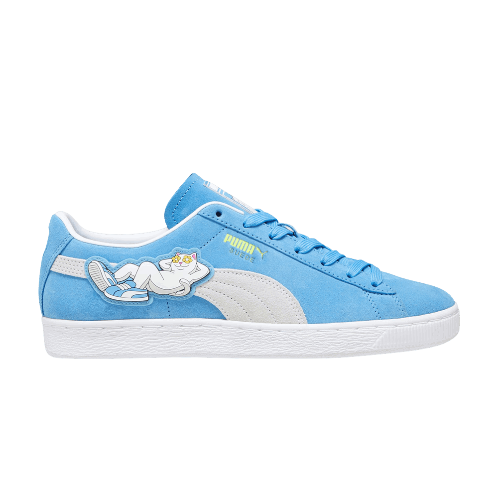Sneakers och skor Puma RIPNDIP x Suede Turkos | 393537-01, 0