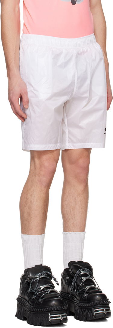 Shorts VETEMENTS Vetements Oval Logo Swim Shorts Vit | MA66SW100W, 1