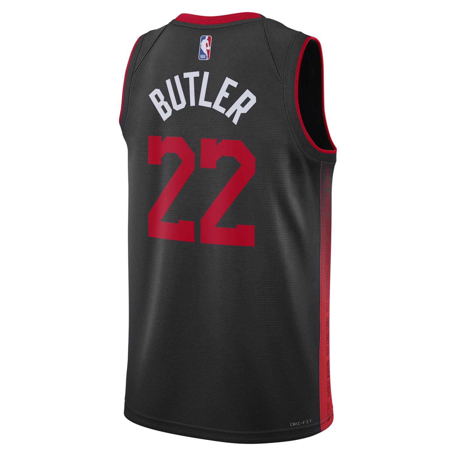 Jersey Nike Dri-FIT NBA Swingman Jimmy Butler Miami Heat City Edition 2023/24 Jersey Svart | DX8508-011, 1