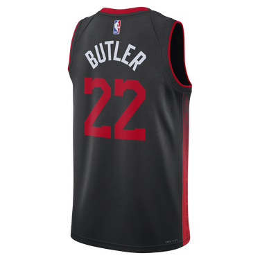 Jersey Nike Dri-FIT NBA Swingman Jimmy Butler Miami Heat City Edition 2023/24 Jersey Svart | DX8508-011, 1