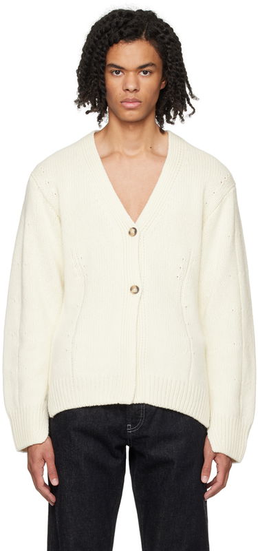 Sweater Helmut Lang Helmut Lang Tailored Cardigan Vit | N09HW705, 0