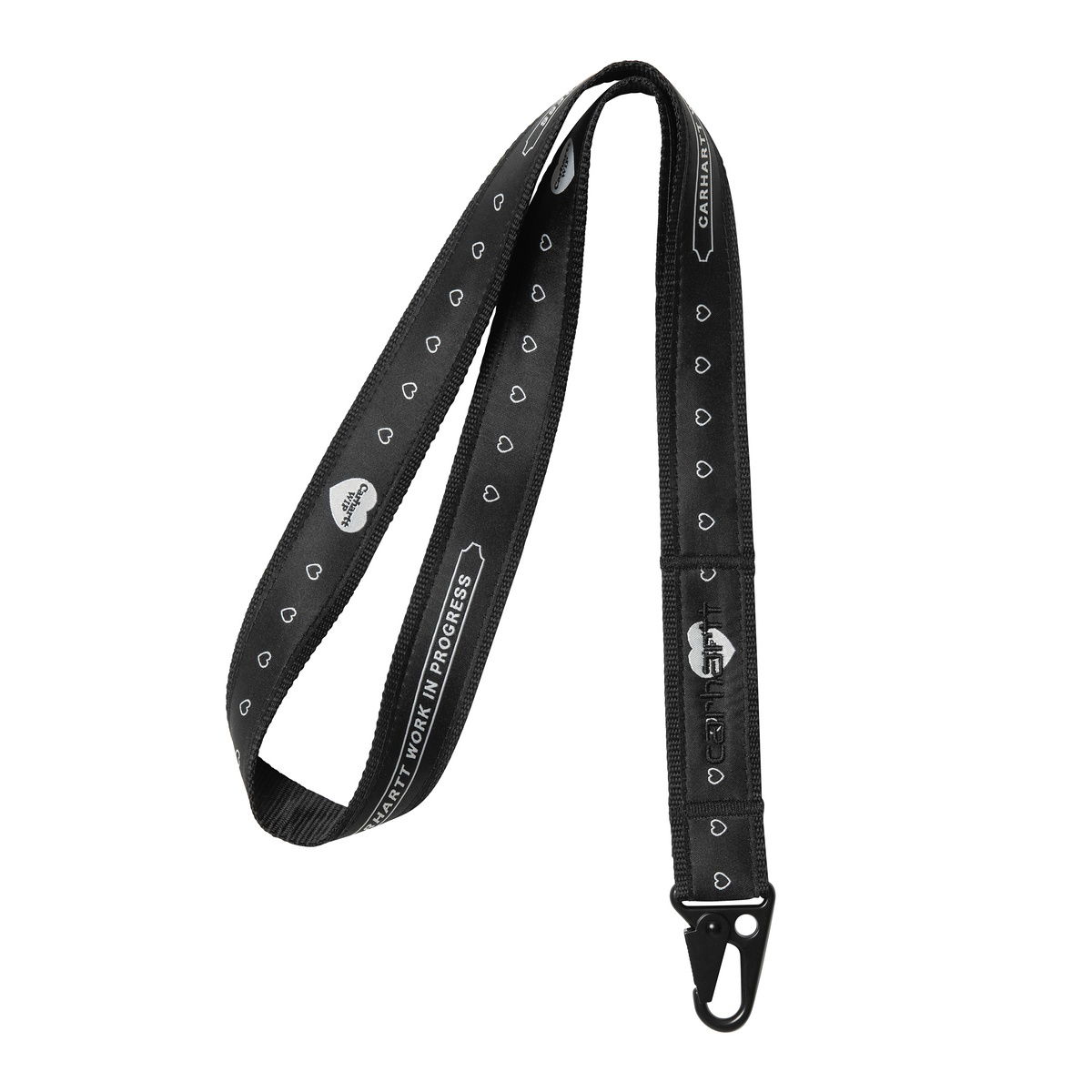 Nyckelringar Carhartt WIP Heart Bandana Keychain Svart | I033223_28C_XX, 1