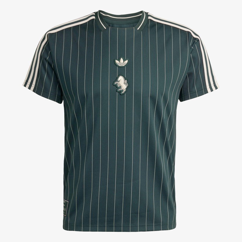 Jersey adidas Originals Juventus Icon Striped T-Shirt Grön | JM9451