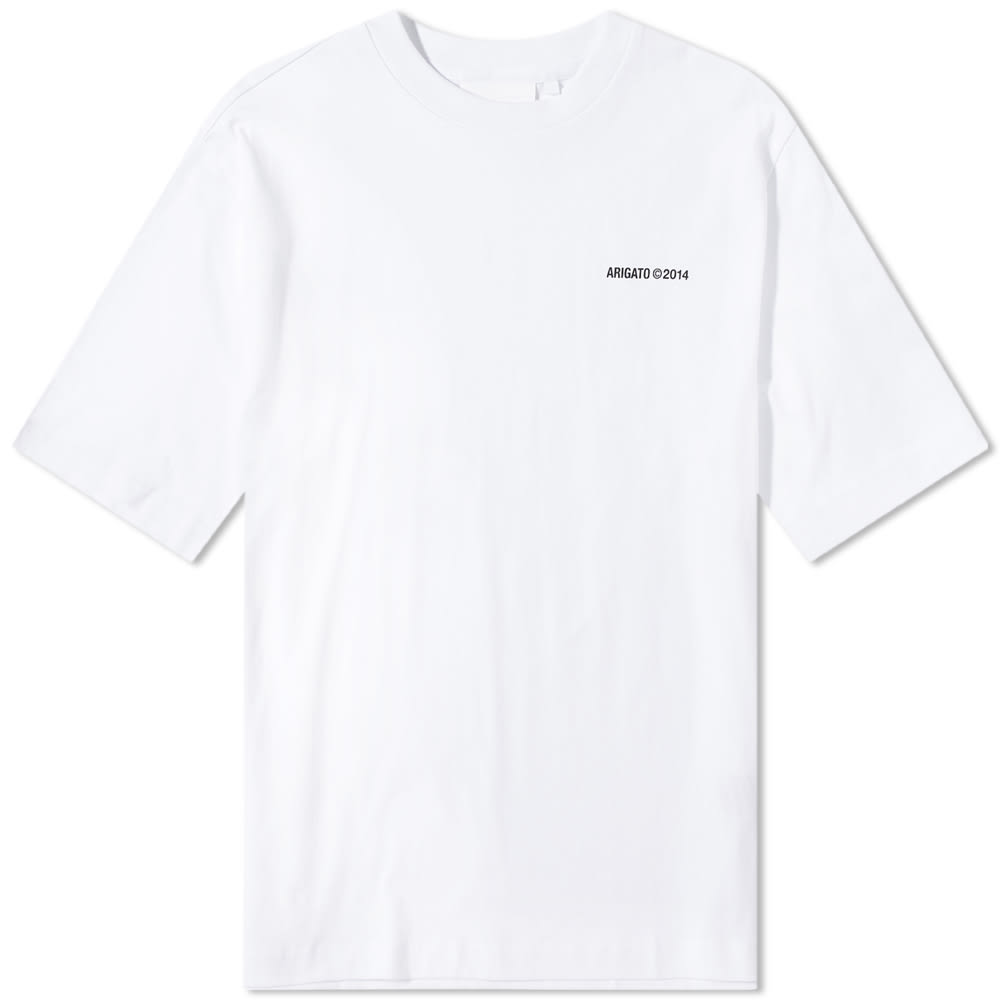 T-shirt AXEL ARIGATO Monogram Tee Vit | A1127004, 0