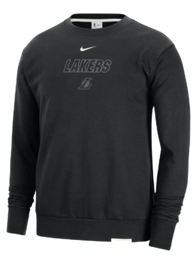 Sweatshirt Nike Los Angeles Lakers Standard Issue Dri-FIT Sweatshirt Svart | DN4657-010
