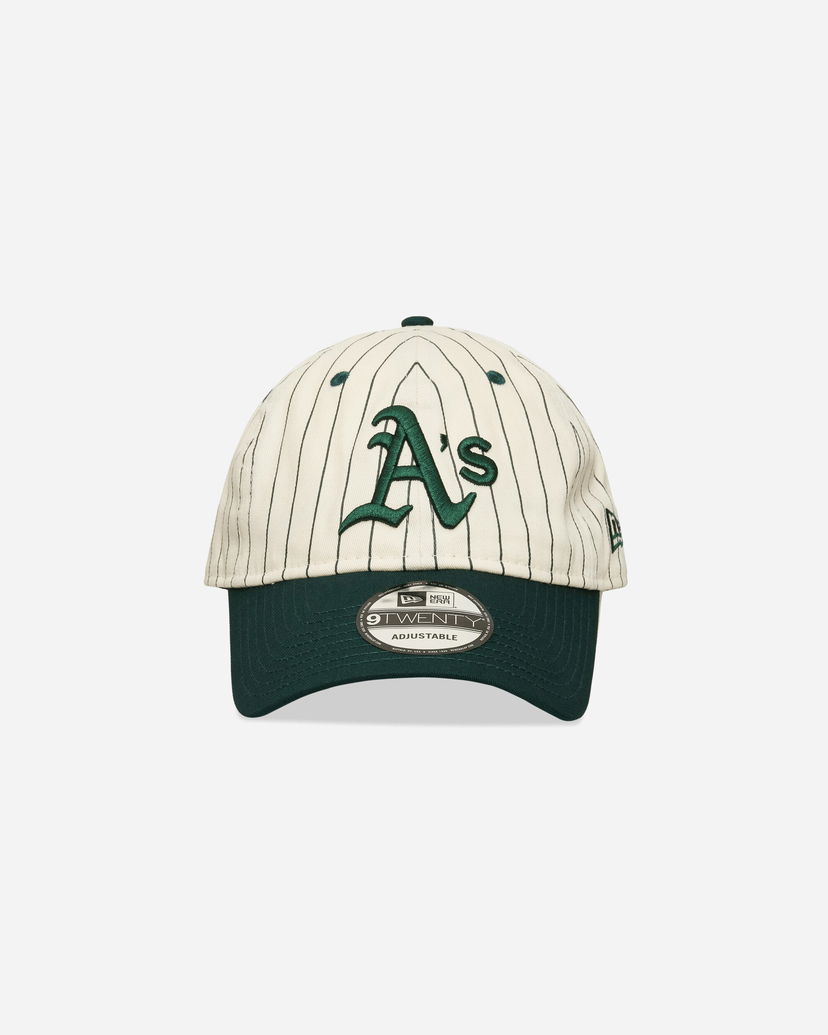 Keps New Era Oakland Athletics Pinstripe Adjustable Cap Vit | IH36 301