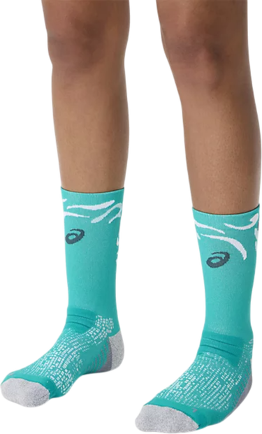Strumpor Asics Performance Run Crew Socks Turkos | 3013b117-400, 3