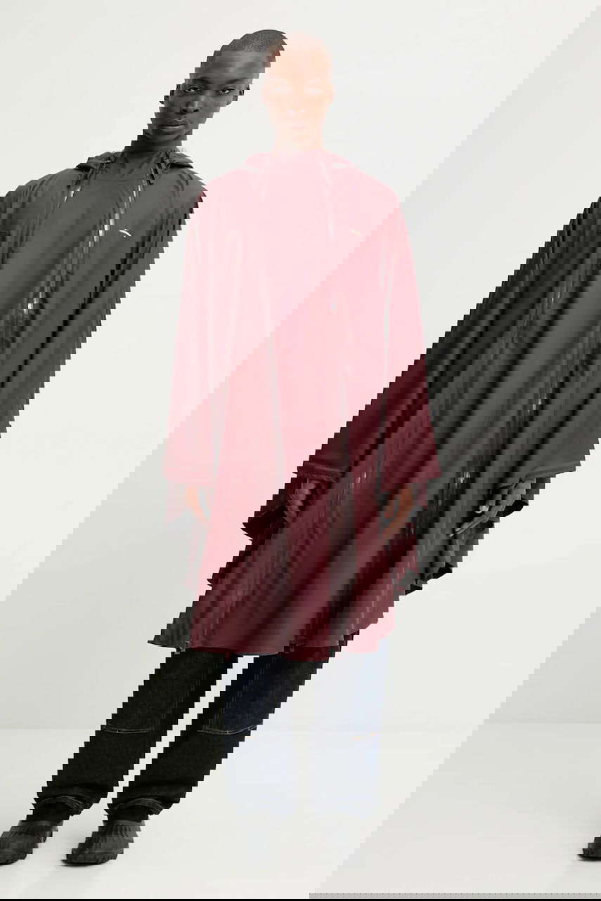 Regnrock Rains Rains x Umbro Hooded Rain Poncho Bourgogne | 20800.141, 0