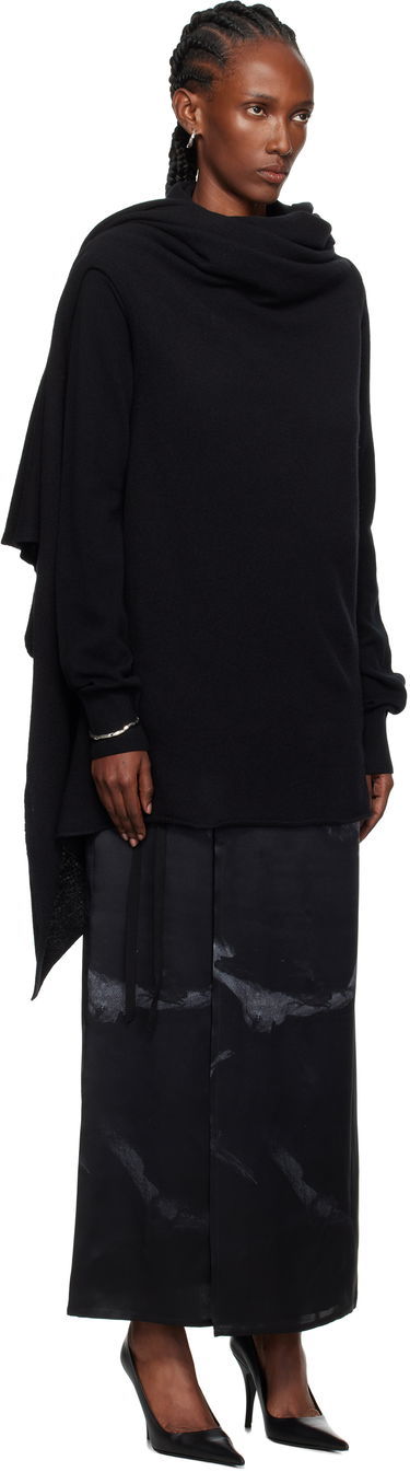 Sweater Ann Demeulemeester Ann Demeulemeester Nadine Turtleneck Sweater Svart | 2520-W-KN24-KN073-099, 1