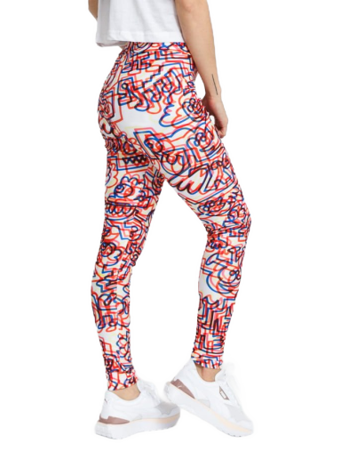 Damasker Puma x Mr. Doodle Printed Women´s Leggings Orange | 530662-02