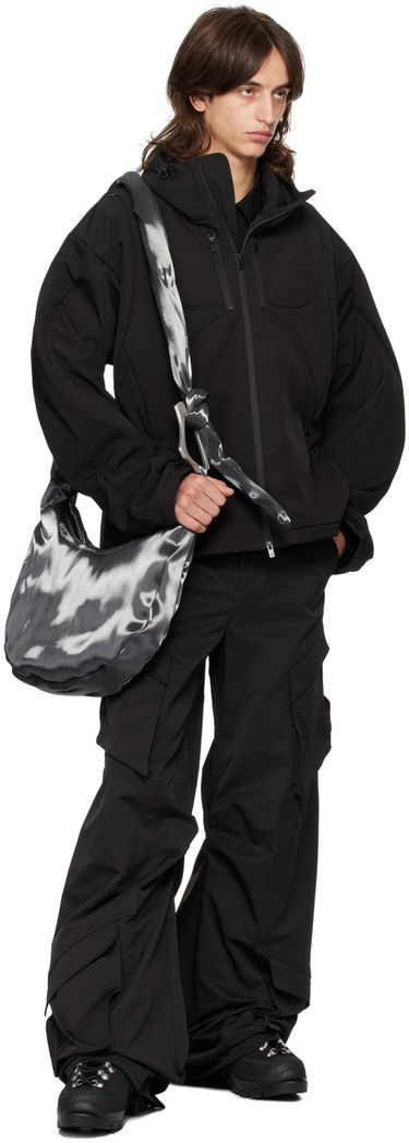Vindjacka HELIOT EMIL Softshell Hooded Jacket Svart | PREAW24_M_02_130_BLK01, 4