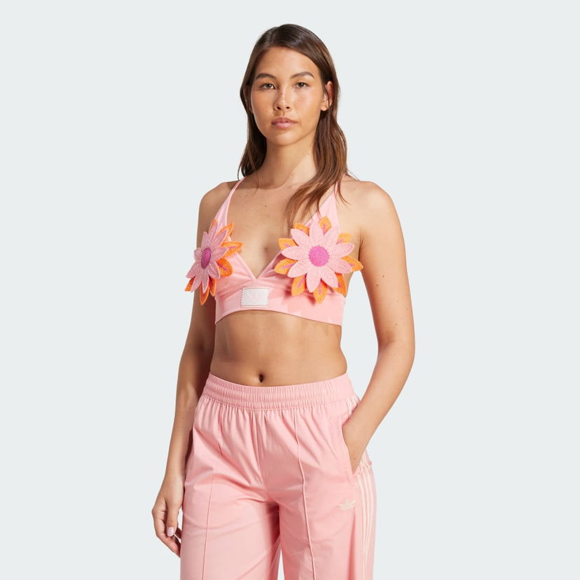 Behå adidas Originals adidas Originals Summer Glow Bra Rosa | KC0761