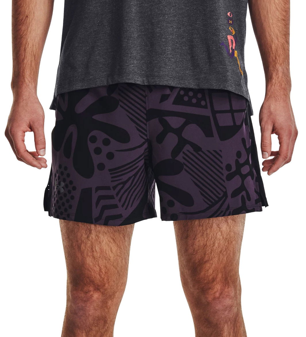 Shorts Under Armour WE RUN IN PEACE SHORTS Svart | 1377048-001, 0