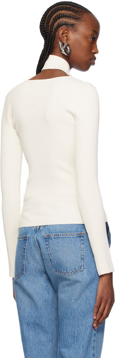Sweater Coperni Coperni Cutout Turtleneck Sweater Vit | COPML02BIS600C, 2