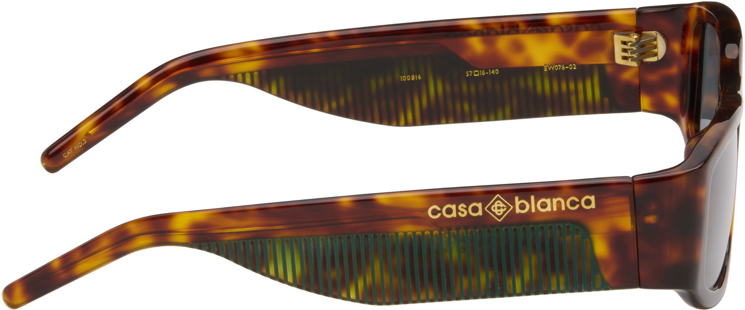 Solglasögon Casablanca Rectangular Sunglasses Brun | EW-076-02, 1