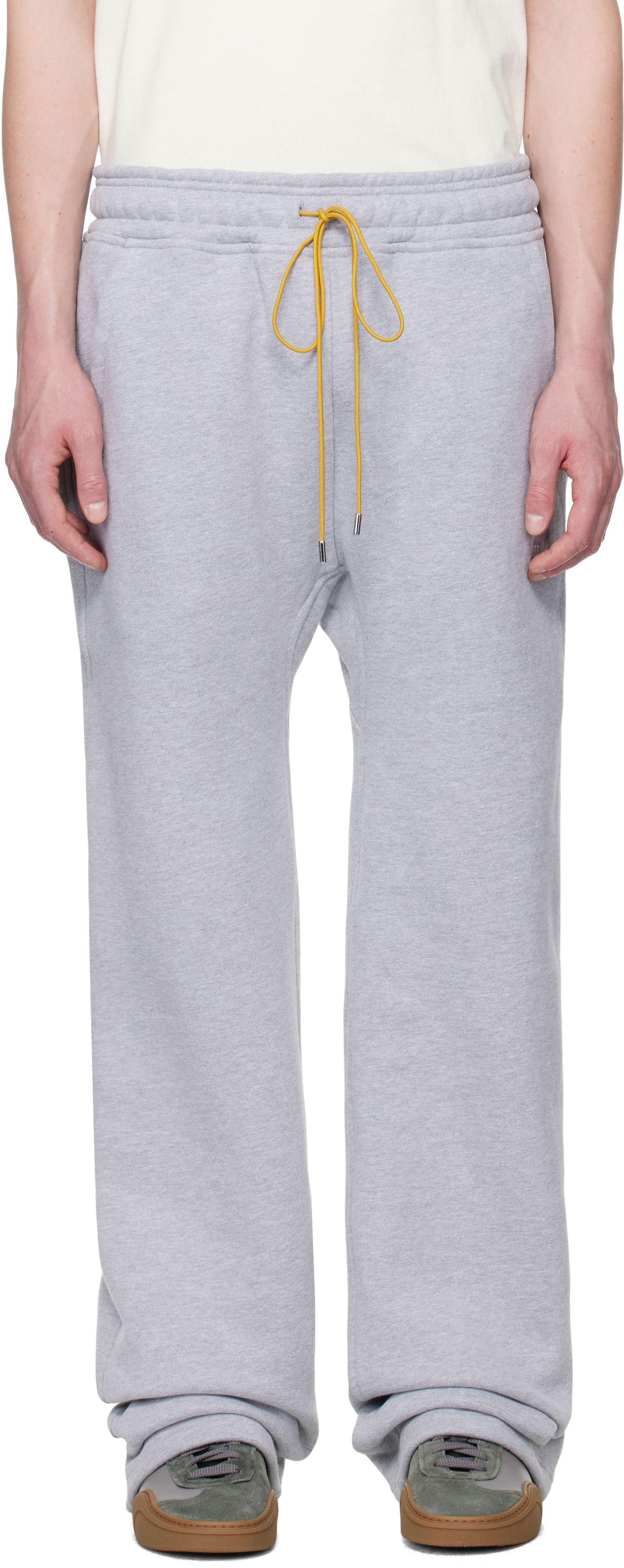 Träningsbyxor Rhude Rhude Classique Sweatpants Grå | RHSS25SP01229, 0