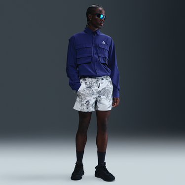 Skjorta Nike ACG ACG "Reservoir Goat" Printed Shorts Mörkblå | HJ2889-085, 3