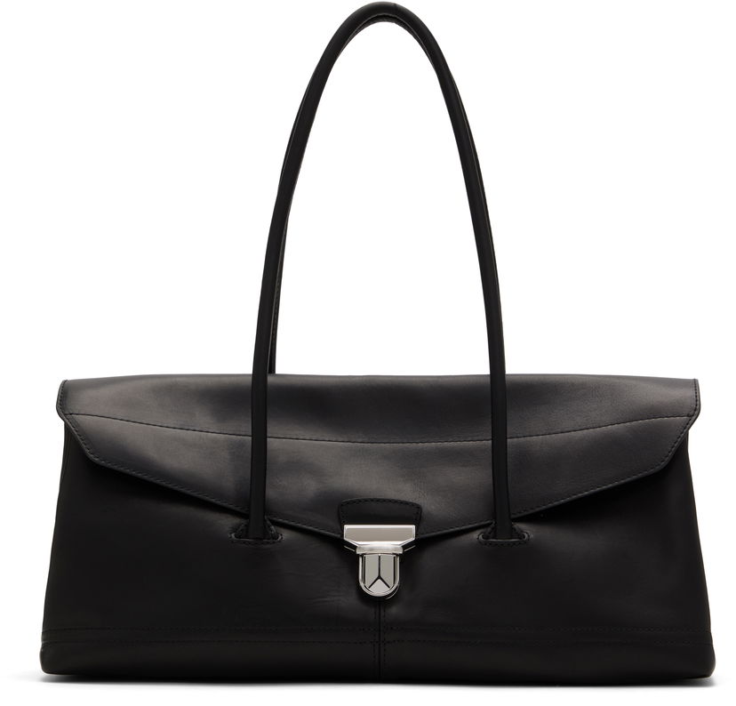 Axelväska LEMAIRE LEMAIRE Shoulder Gear Bag Svart | BG0148 LL0122