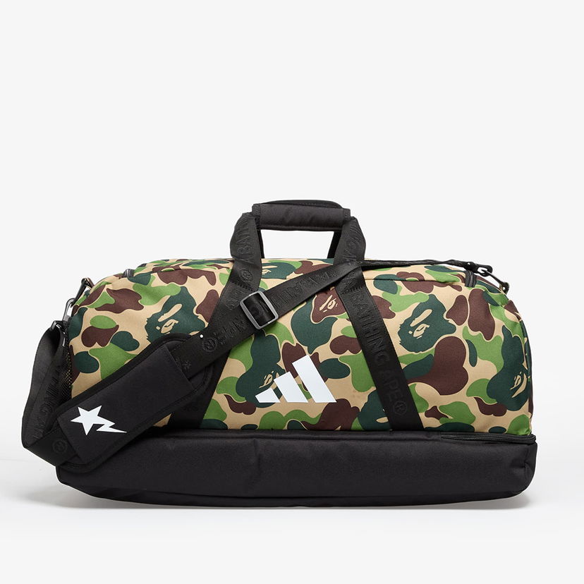 Resväska adidas Originals BAPE Duffle Bag Grön | JY8236