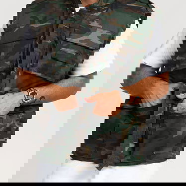 Väst Urban Classics Ranger Vest Grön | BD4014 Green Camo, 3