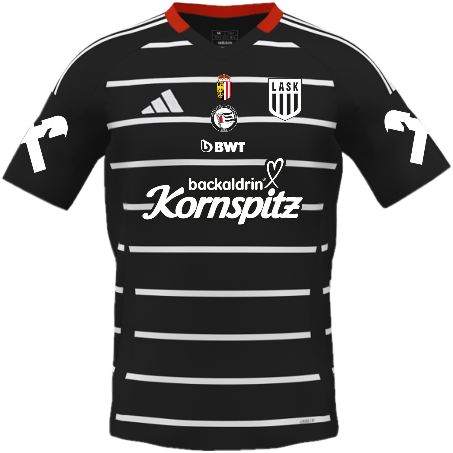 Jersey adidas Originals LASK Linz Away Jersey 2024/25 Svart | askip2175s, 0