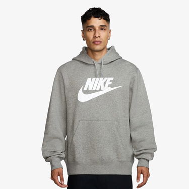 Sweatshirt Nike Club Graphic Pullover Hoodie Grå | FN3868-063, 1