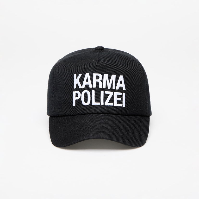 Keps Pleasures Karma Snapback Black Svart | P24SU067 BLACK