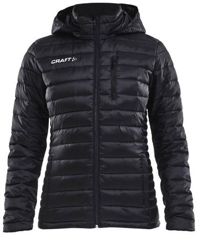 Pufferjacka Craft Isolate Hooded Puffer Jacket Svart | 1905994-9999