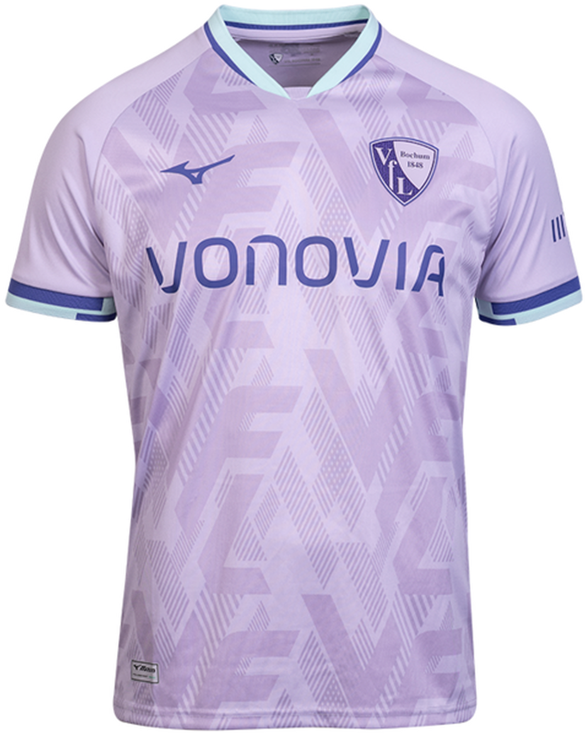 Jersey Mizuno VfL Bochum 3rd Jersey 2025/26 by Mizuno Purpur | p2gacx03-36