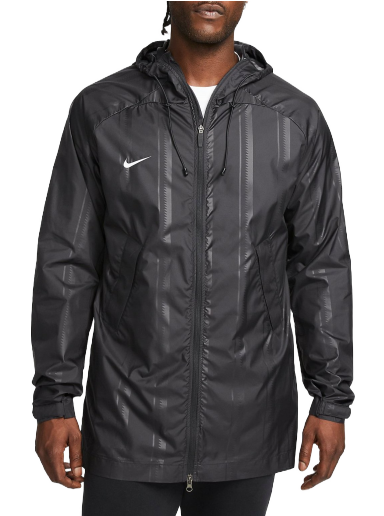 Vindjacka Nike Storm-FIT Academy Pro Hooded Graphic Football Rain Jacket Svart | dv9289-010