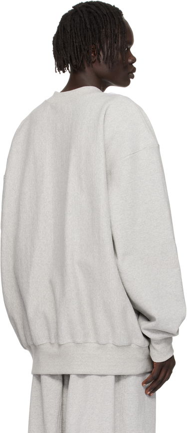 Sweatshirt HED MAYNER Hed Mayner Fur Trim Sweatshirt Grå | HMMB72006P-HB211, 2