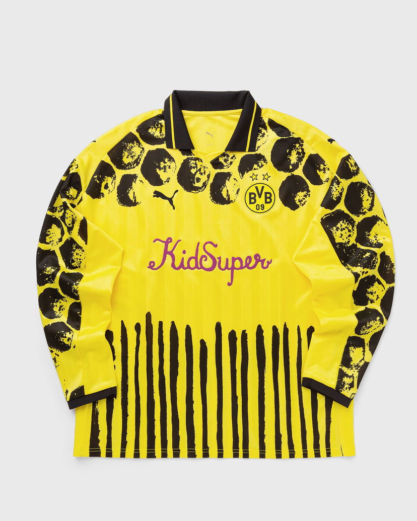 Jersey Puma KidSuper BVB Retro Long Sleeve Shirt Gul | 782753-02