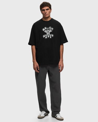 T-shirt DAILY PAPER Omar Pencil Print T-Shirt Black Svart | 2323063, 2