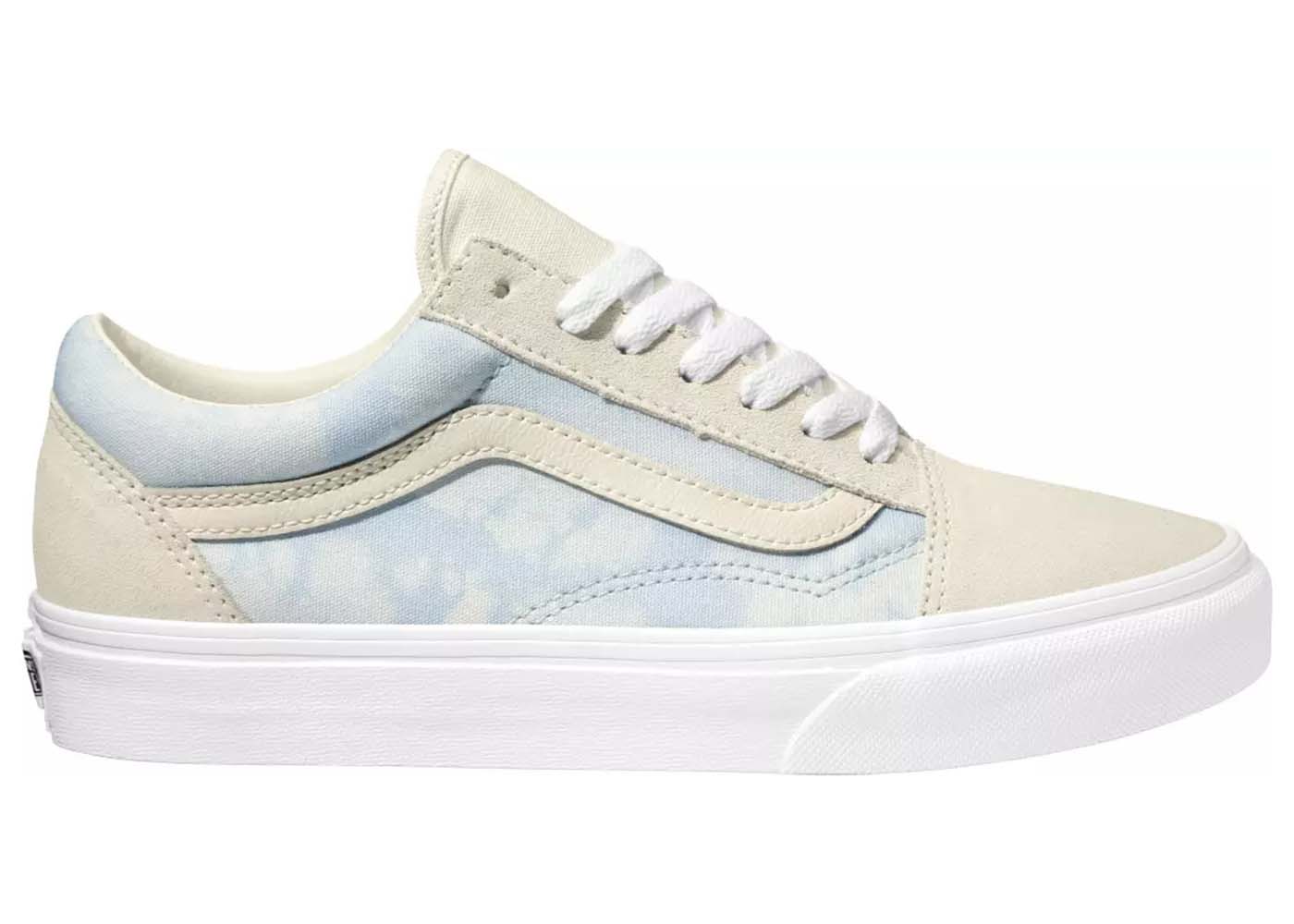 Sneakers och skor Vans Old Skool Bleach Wash Ballad Blue Vit | VN0A3WKT3XO, 0