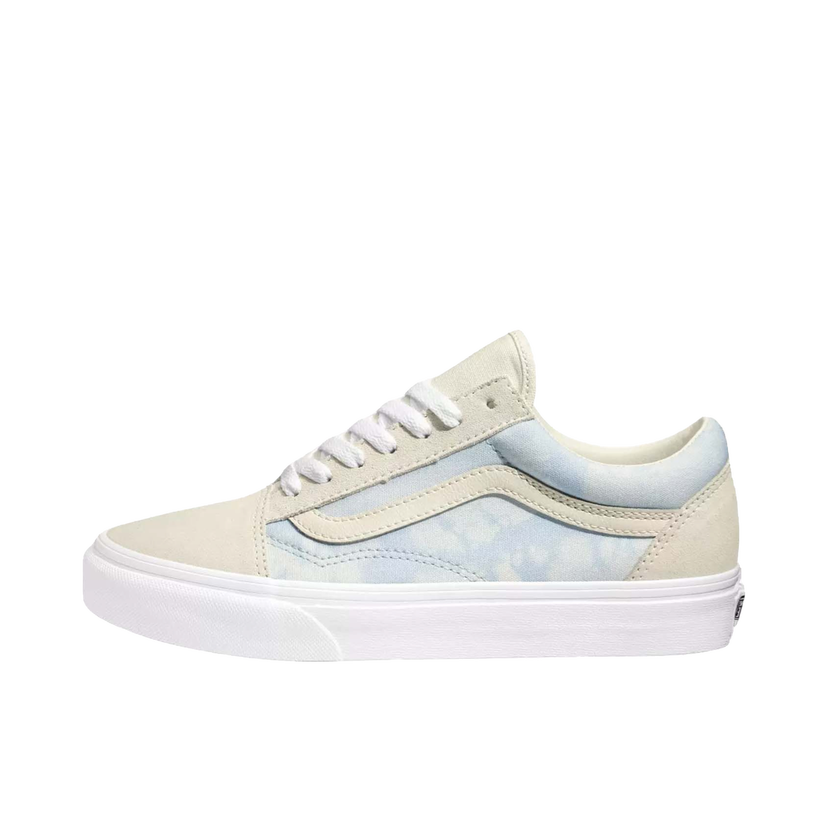 Sneakers och skor Vans Old Skool Bleach Wash Ballad Blue Vit | VN0A3WKT3XO