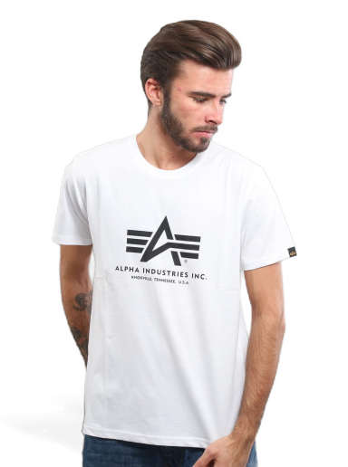 T-shirt Alpha Industries Basic Tee Vit | 100501 / 09