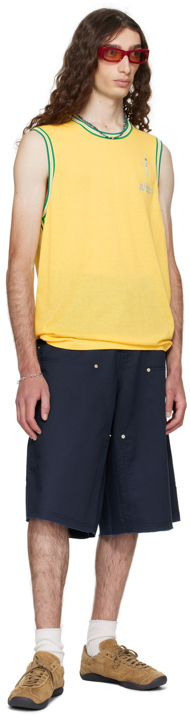 Linne Wales Bonner Wales Bonner adidas Originals Edition Jab Tank Top Gul | JY6077, 3