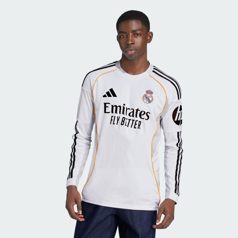 Jersey adidas Performance Real Madrid 25/26 Home Long Sleeve Jersey Vit | JN8884