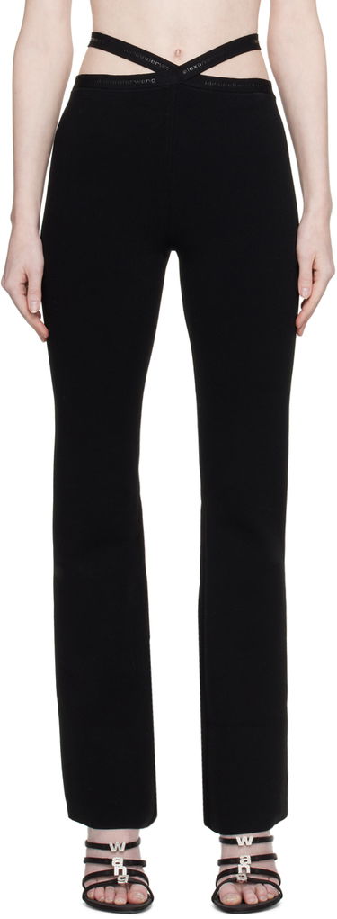 Byxor Alexander Wang Alexander Wang.t Criss-Cross Leggings Svart | 4KC1234016, 0